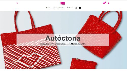 Miniatura de página web de Autóctona