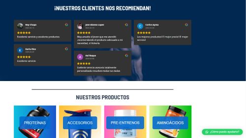 Miniatura de página web de FitMore